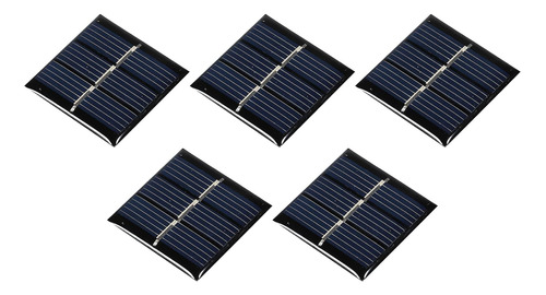 Meccanixity Mini Célula De Panel Solar 1.5v 60ma 0.09w Pulga