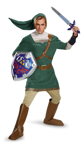 Disguise Disfraz De Legend Of Zelda Link Para Hombre, Verde,