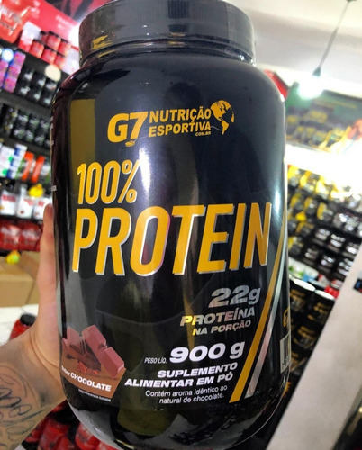Imagem 3 de 4 de 100% Protein 900 G - G7 Nutrição Esportiva