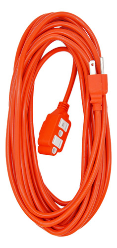 Element Resources Multi-21 multicontacto rojo de 3 tomas con 127V