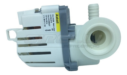Eletrobomba Circulação 127v Lava Louça Brastemp W10585027