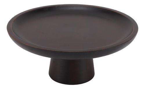 Suporte De Bolo Preto Preto, Simples, Alto, Prato De Frutas