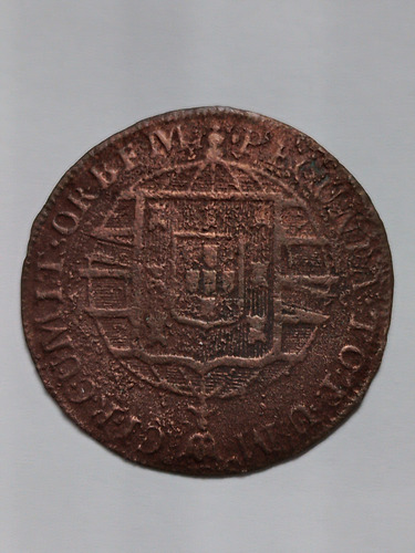 Moeda Cobre 20 Reis Ano 1821 R Mbc Lote 4160
