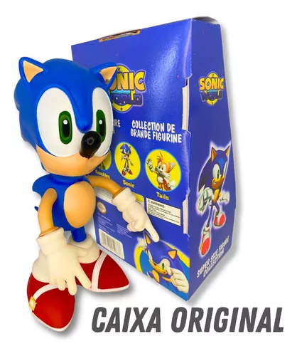 Bonecos Sonic Collection Grande 25cm Caixa Original Azul