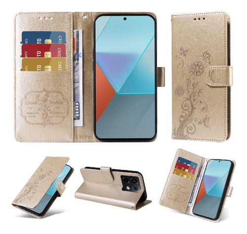 Funda Abatible For Xiaomi Redmi Note 13 Pro 5g Con Ranuras
