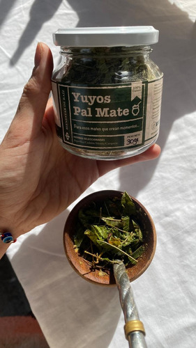 Yuyos Hierbas Para Mate Naturales Peperina Cedrón Menta 30g