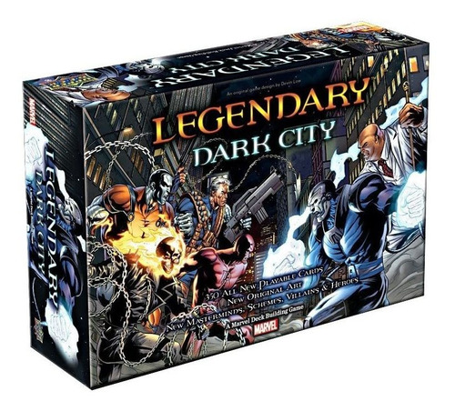 idioma Español N Juego De Mesa Marvel Legendary Dark City 