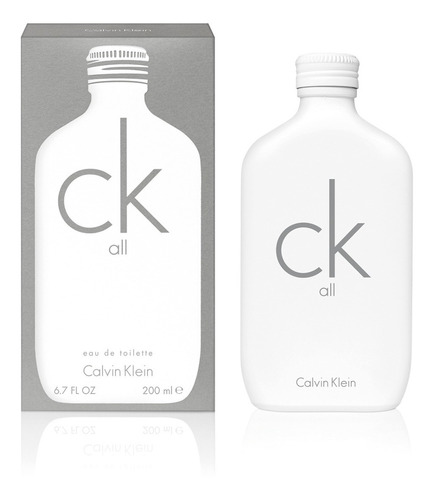 Perfume Ck All Unisex De Calvin Klein Eau De Toilette 200ml