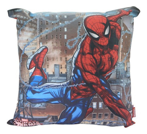 Almofada Fibra De Veludo Homem Aranha 40x40