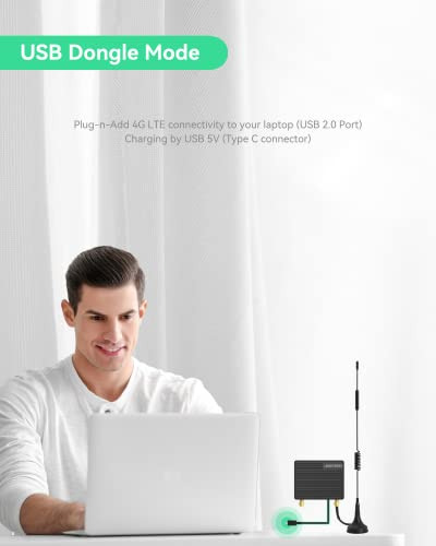 Router 4g Lte Mini Industrial Con Gps Y Bajo Consumo
