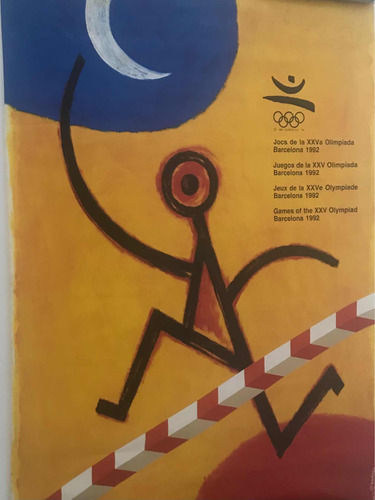 Poster Oficial Jogos Olímpicos Barcelona 1992 - Original