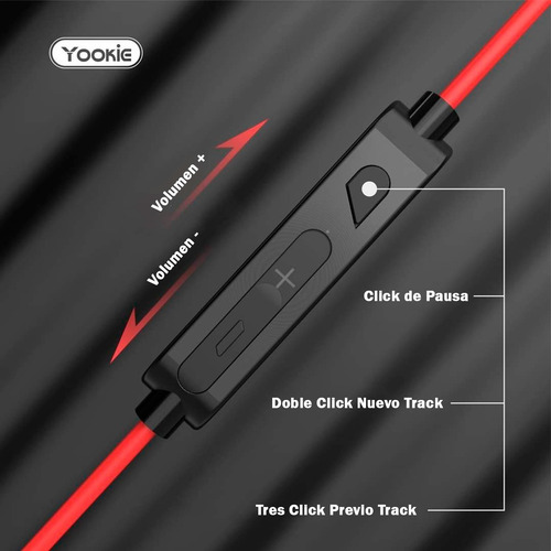 Imagen 3 de 7 de Audífonos Gaming Earphone Yookie Gm01