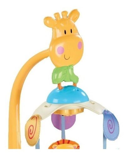 Movil Jirafa Musical 2en1 Para Cuna Y Coche Fisher Price (Usado)