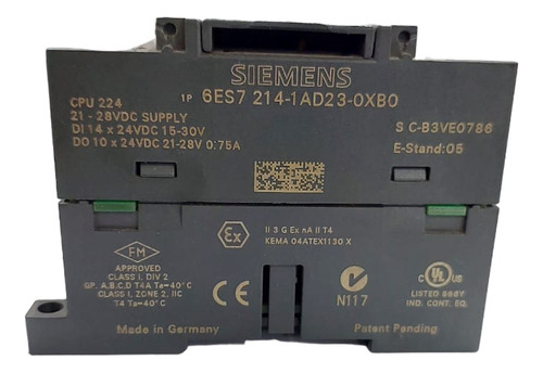 Modulo De Cpu Simatic S7-200, Cpu 224 6es7214-1ad23-0xb0