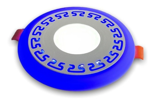 Foco Panel Embutido Azul 3 Funciones 6w (1 Año De Garantía)