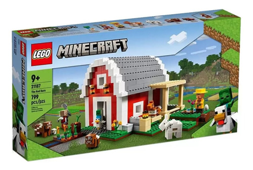 Lego Minecraft O Celeiro Vermelho 21187