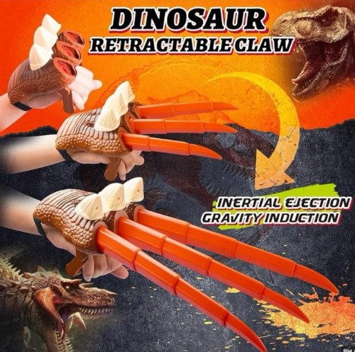 Juguete Garra Dinosaurio Garra Retractil Dino Dragon Raptor