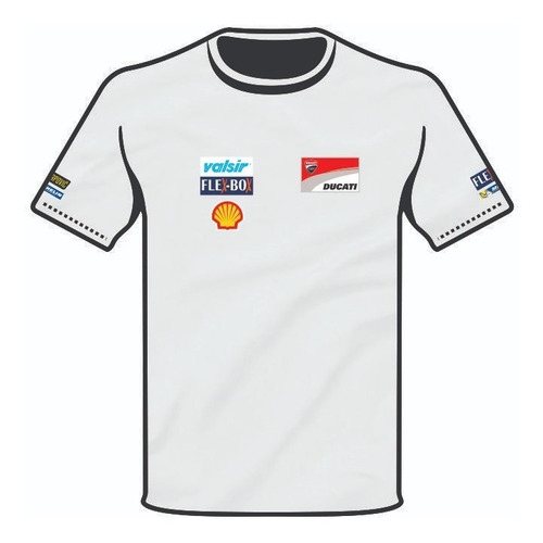 Remera Estampada Motogp Ducati 2018 Xxxl