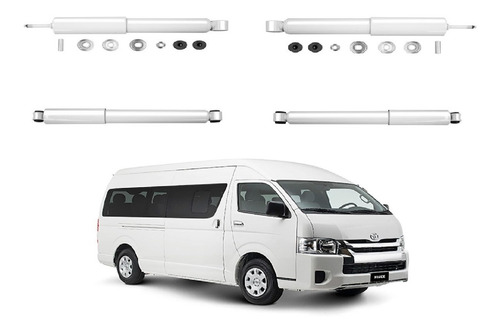 Kit 4 Amortiguadores Ty Hiace 2004 - 2020 Alta Calidad