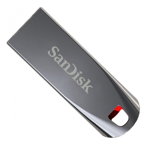 Imagen 1 de 3 de Memoria USB SanDisk Cruzer Force 32GB 2.0 plateado