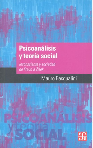 Psicoanalisis Y Teoria Social - Pasqualini, Mauro