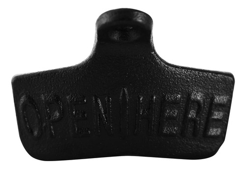 Vevor Abridor De Botellas De Hierro Abrebotellas De Cerveza Color Negro
