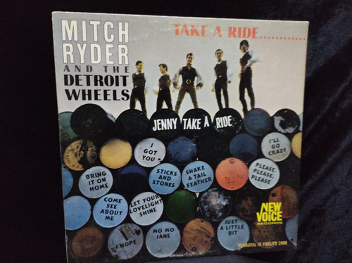 Mitch Ryder And The Detroit Wheels Vinilo,lp,acetato Imp