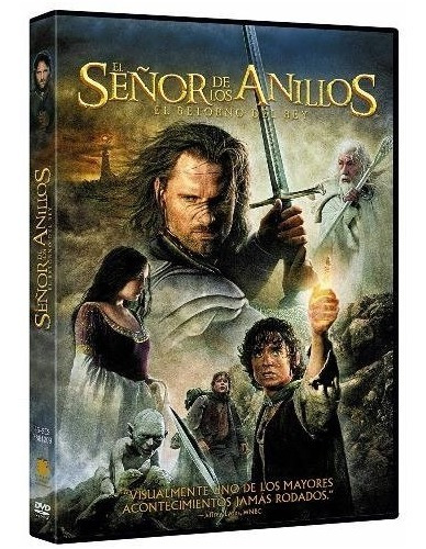 El Señor De Los Anillos, El Retorno Del Rey - Dvd Original