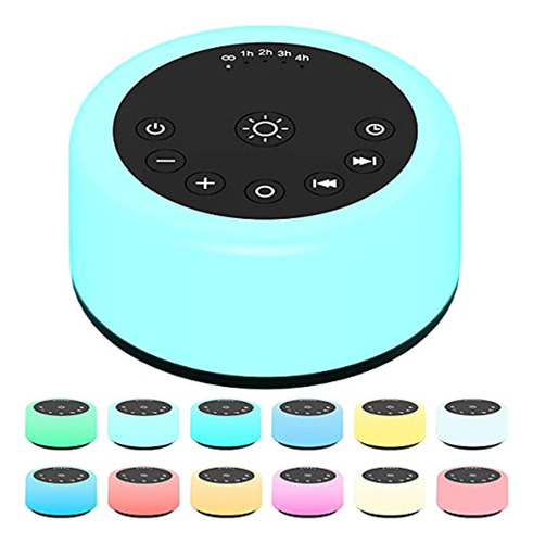 Máquinas De Sonido Colournoise Máquina De Ruido Blanco Luces