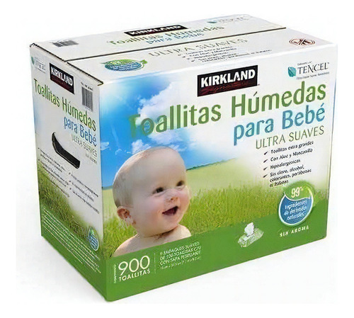 Toallitas Húmedas Para Bebés Kirkland Signature 900 Pzas