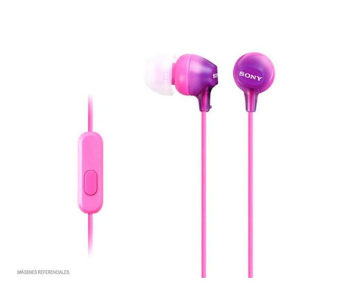 Audifonos Intrauditivos Mdr-ex15apvcuc Morado