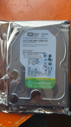 Disco Duro 2 Tb 3.5 Pull Wd