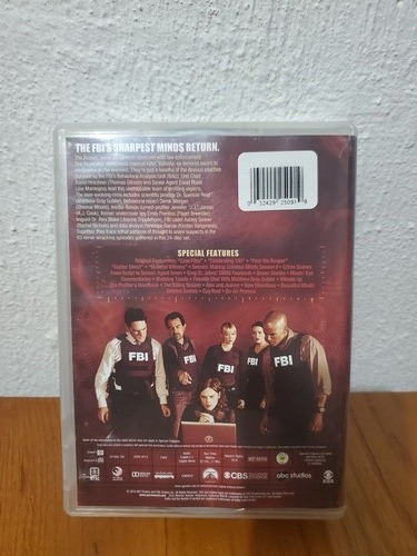 Criminal Minds Mentes Criminales Temporadas 5 6 7 8 Dvd (Usado)