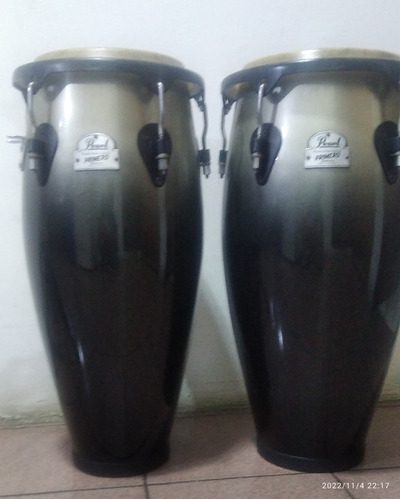 Congas Pearl Primero 10  11  Y Paral