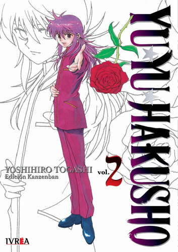 Yu Yu Hakusho Manga Tomo 2 Edición Kanzenban Ivrea Lelab