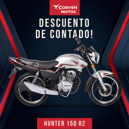 Imagen 1 de 15 de Corven Hunter 150 Ad R2 Descuento Contado - Unicomoto