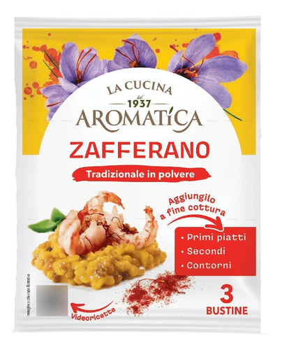 Açafrão Zafferano Tradizionale 0,3g