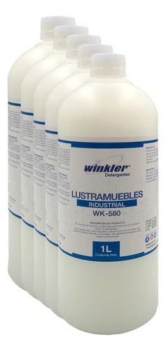 Lustramuebles Emulsionado Winkler Wk580 Pack 5 Litros