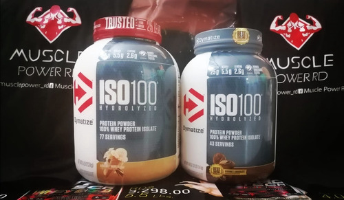 Proteina Iso100 Whey Hydrolyzada 3 Libras $3895