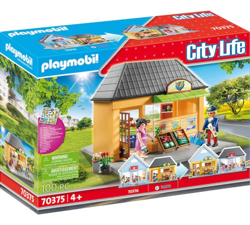 Playmobil City Life Mi Supermercado De La Ciudad - 70375