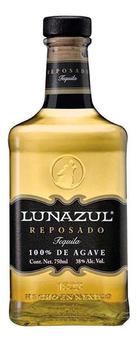 Paquete De 3 Tequila Lunazul Reposado 750 Ml