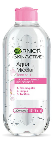 Garnier Skin Active Agua Micelar Desmaquillante Todo En 1 