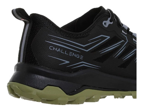 Imagen 7 de 8 de Zapatillas Montagne Outdoor Hombre Challenge Negro-gris Cli