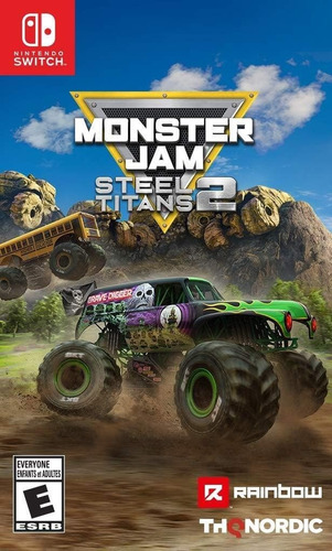 Videojuego Monster Jam Steel Titans 2 Para Nintendo Switch