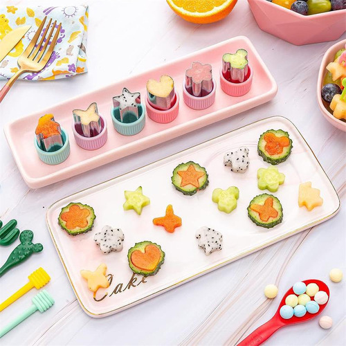Molde Para Cortar Comida Infantil, Con Forma De Lazo Para Fr