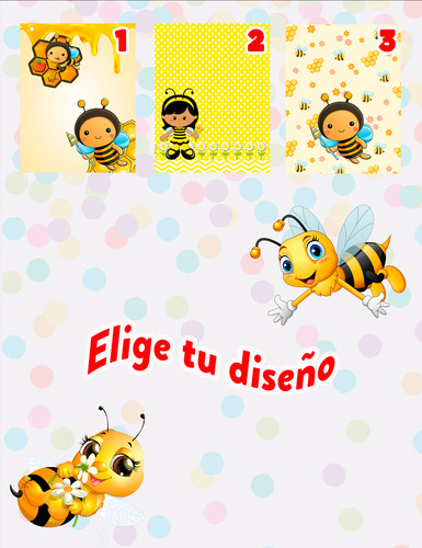 45 Mochilas Dulceras Abejas Personalizados Fiestas