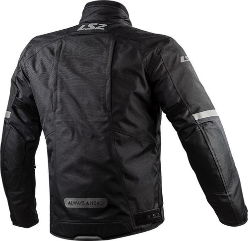 Campera Moto Hombre Ls2 Serra Man Jacket Negra