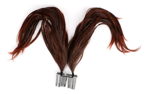 Queentas Bendable Wires Foxtail Peine Updo Para Mujeres Moo