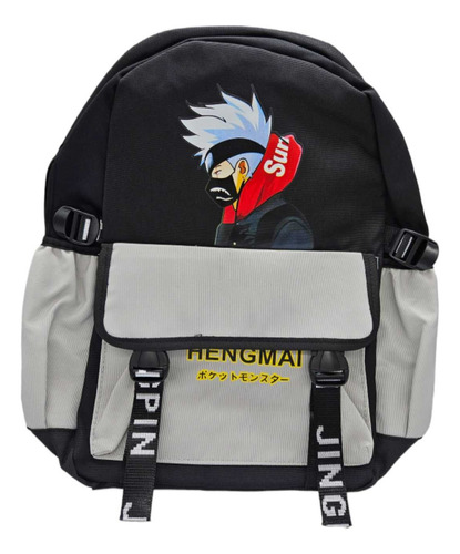 Mochila De Personajes, Naruto,one Piece,pokemon Evershop