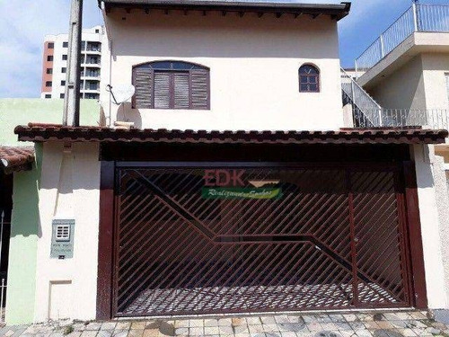 Imagem 1 de 9 de Sobrado Com 5 Dormitórios À Venda Por R$ 550.000 - Jardim Santo Antônio - Suzano/sp - So2467
